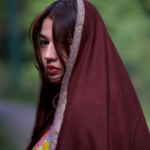 Kashmiri Handwoven Lambswool | Sozni Stole Neemdore – Coke | Premium Heritage